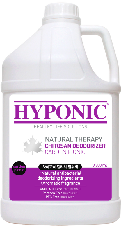 HYPONIC Chitosan Deodorizer (Garden Picnic Scent) 3.8L