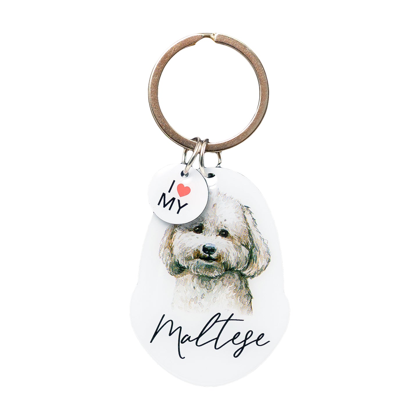 SPLOSH PET KEYRING MALTESE