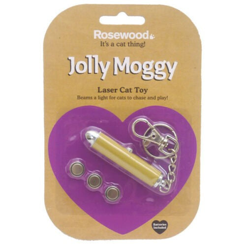 ROSEWOOD JOLLY MOGGY CAT LASER POINTER
