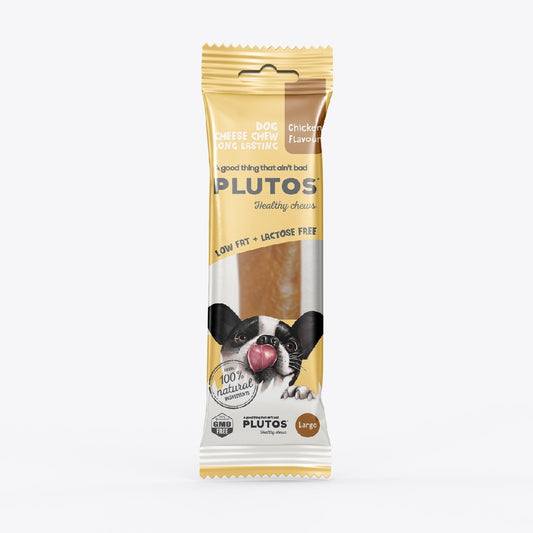 PLUTOS CHEESE & CHICKEN LARGE
