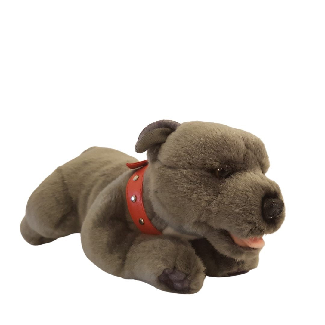 BOCCHETTA Plush Toy Bullet (Staffy 28cm floppy, grey)