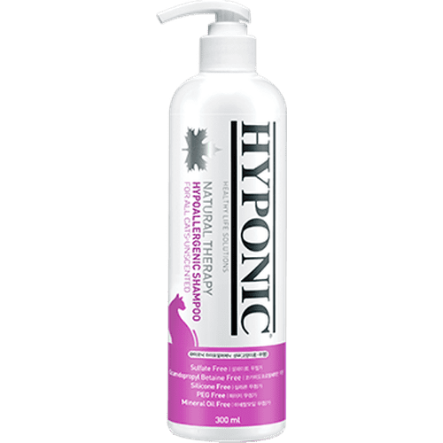 HYPONIC Hypoallergenic Shampoo (For All Cats Unscented) 300ml