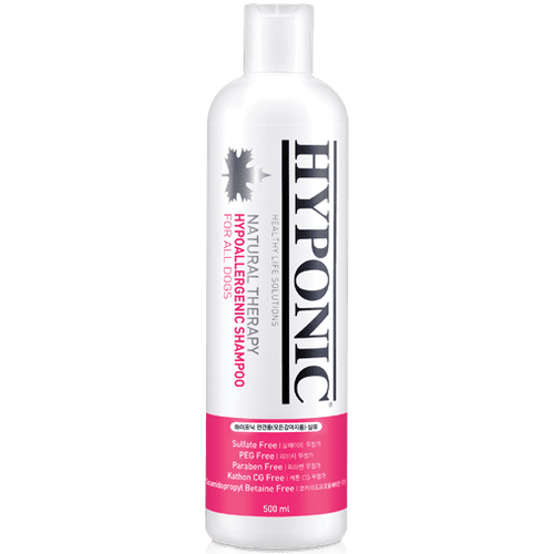 HYPONIC Hypoallergenic Shampoo (For All Dogs) 500ml