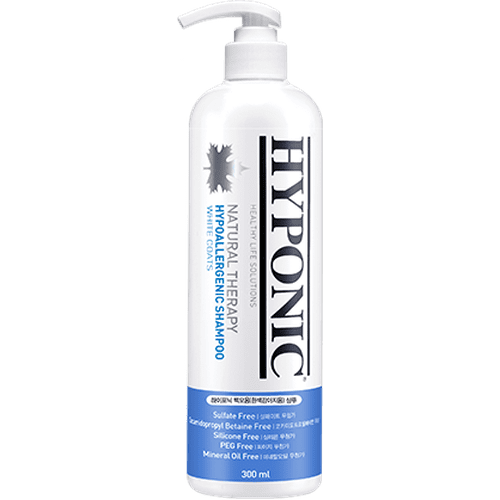 HYPONIC Hypoallergenic Shampoo (For Dogs With White Coats) 300ml