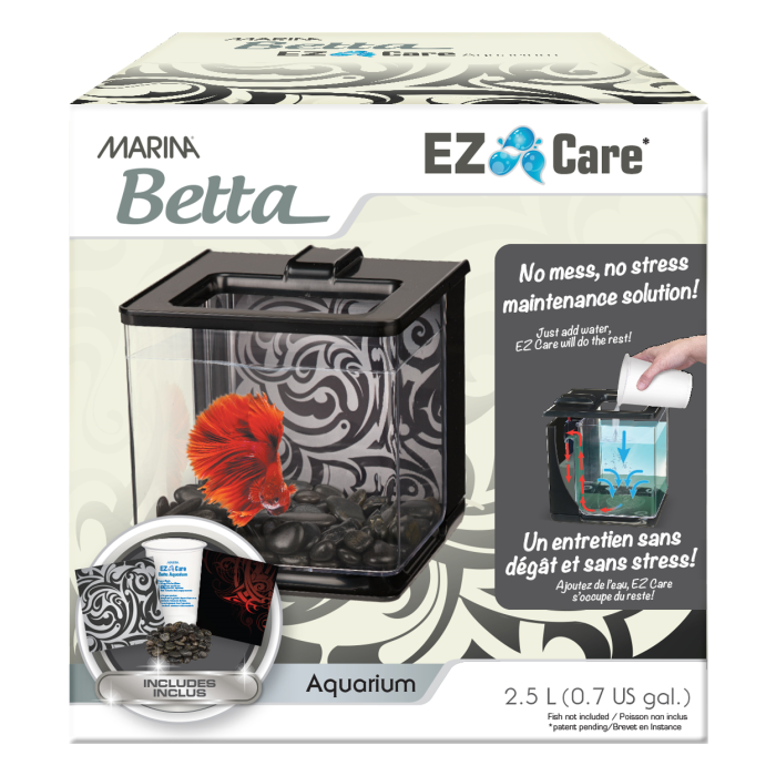 Marina EZ Care Betta Kit 2.5ltr Black