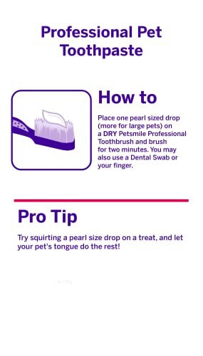 PETSMILE Professional Pet Toothpaste Rotisserie Chicken Flavor 70g