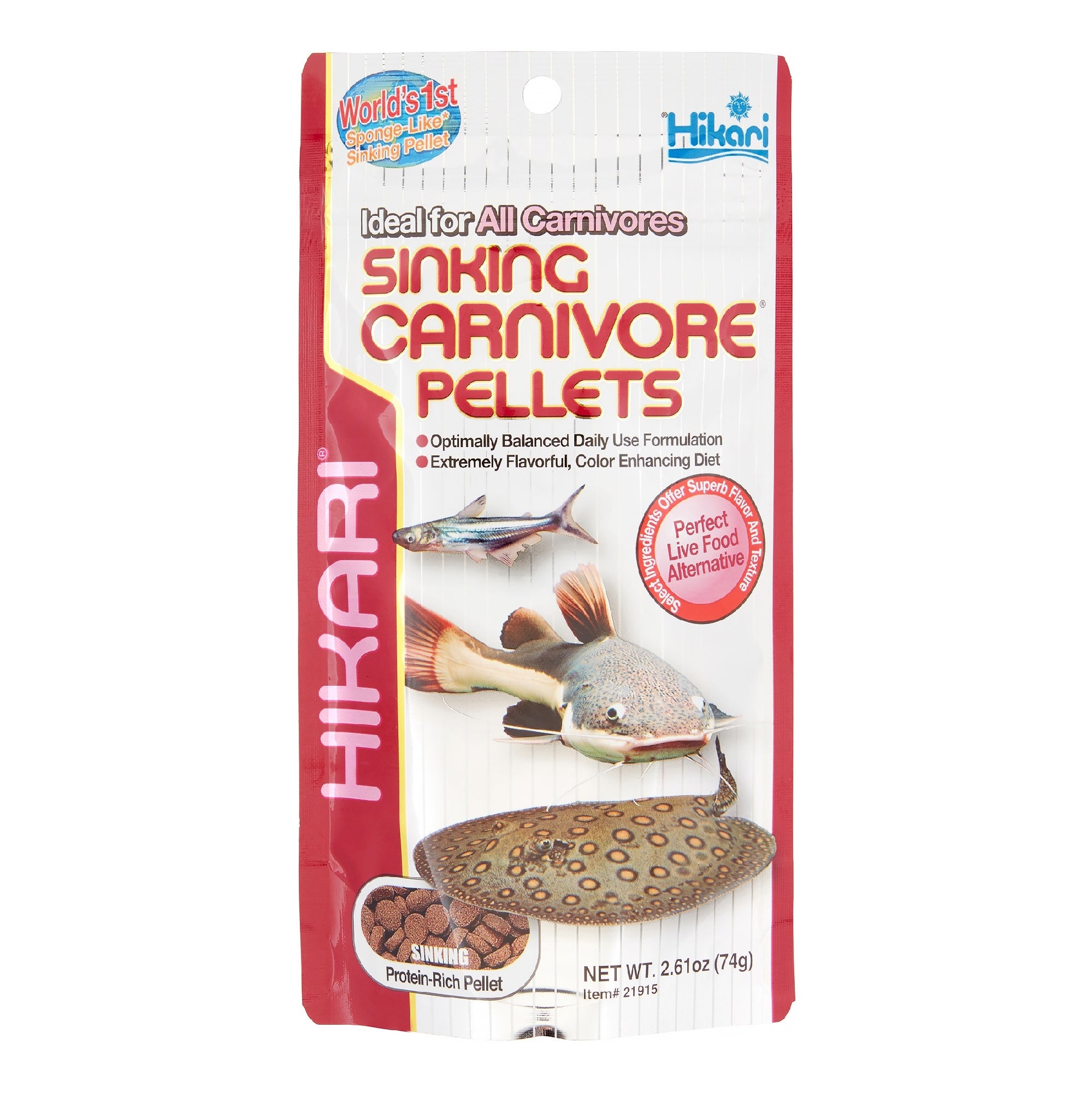 Hikari Sinking Carnivore Pellets 74g