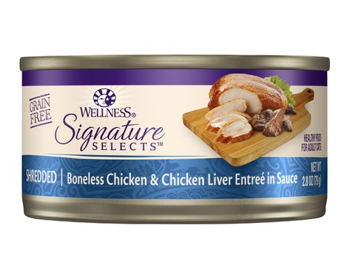 WELLNESS CORE SIGNATURE SELECTS SHREDDED CHICKEN LIVER 12X79G