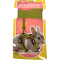 LIVING WORLD Dwarf Rabbit Harness/Lead Set Green