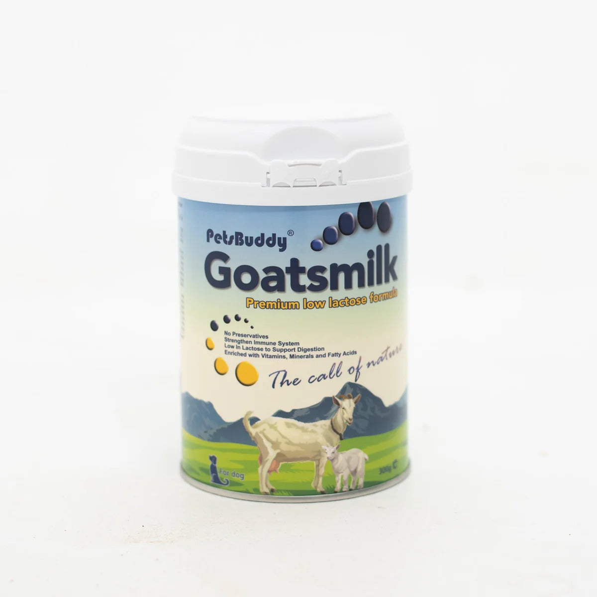 PetsBuddy Goatsmilk Premium Low Lactose Formula for Dog 300g