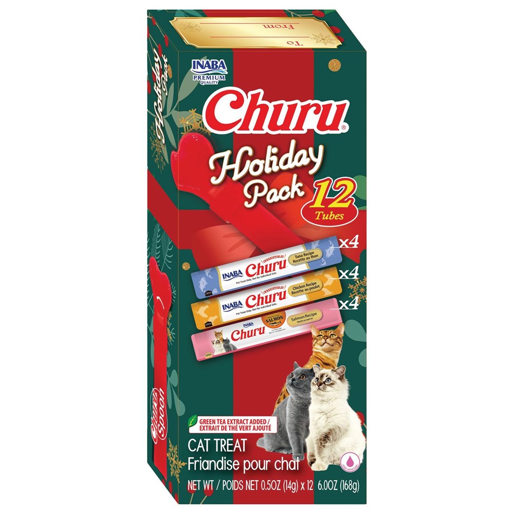 INABA CHURU Holiday Churu 12P + Spoon
