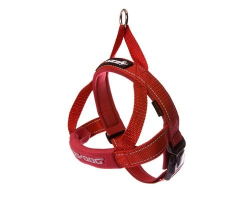 EZYDOG Quick Fit Harness Medium Red