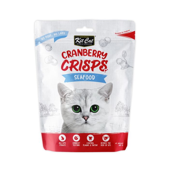 Kit Cat Cranberry Seafood Crisps 60gm