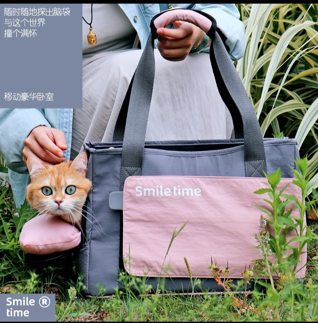 SMILE TIME PET CARRIER TONGUE BOY L40CMXW17CMXH25