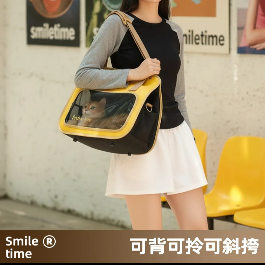SMILE TIME PET CARRIER MOON BOX OF TREASURES L48CMXD25CMXH32CM