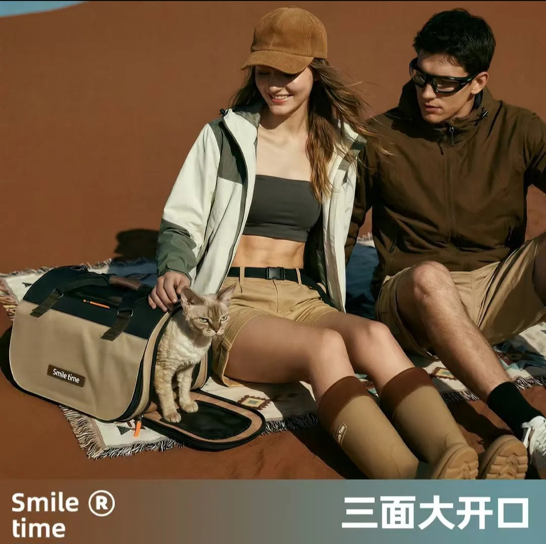 SMILE TIME PET CARRIER BACKSTAGE MOMENTS L50XW29XH30CM