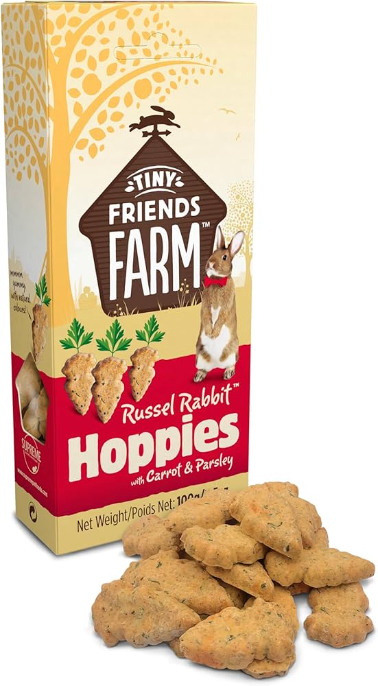TINY FRIENDS FARM Russel Rabbit Hoppies 100g