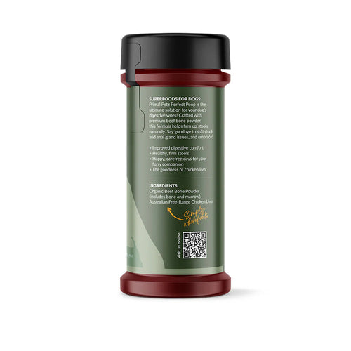 ANCESTAL PETS PERFECT POOP CHICKEN LIVER FLAVOUR - 150G SHAKER BOTTLE