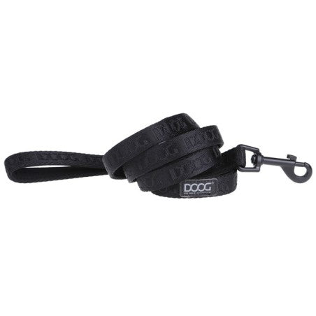 DOOG Neosport Neoprene Dog Leash BLACK - Large