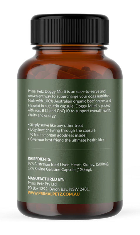 ANCESTRAL PETS DOGGY MULTI - 120 CAPSULE BOTTLE