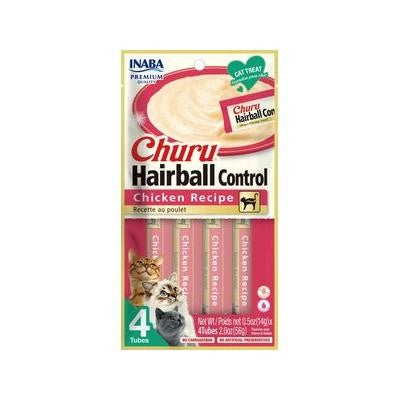 INABA Churu Hairball Control Chicken 4 Tubes