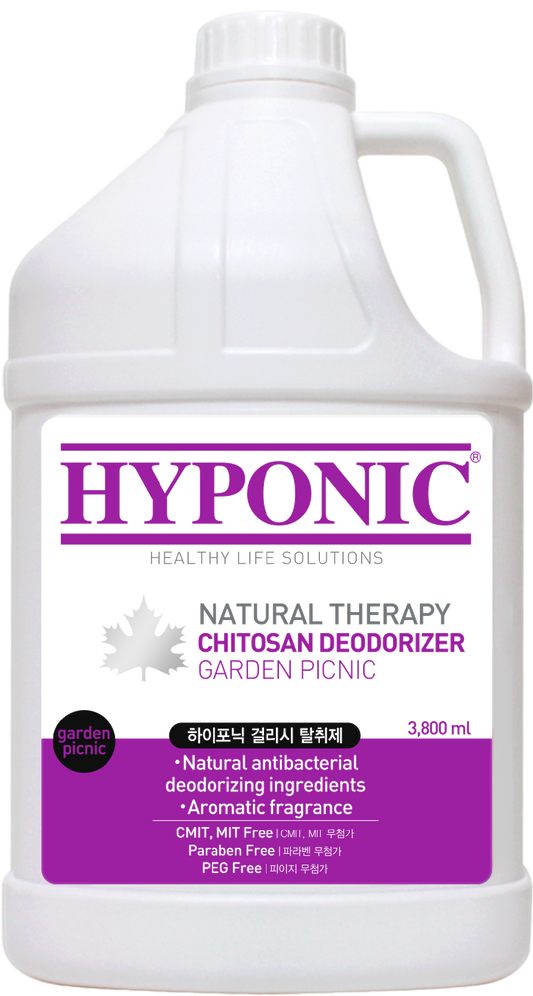 HYPONIC Chitosan Deodorizer (Garden Picnic Scent) 3.8L