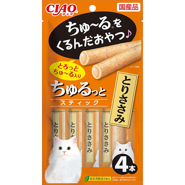 Ciao Churutto Stick Torisasami 28g (7g x 4)