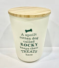 HISTORY & HERALDRY ROCKY - DOG TREAT JAR