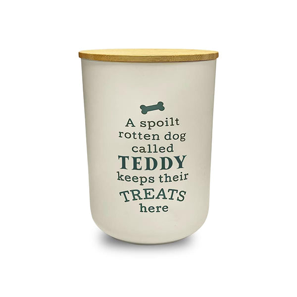 HISTORY & HERALDRY TEDDY - DOG TREAT JAR