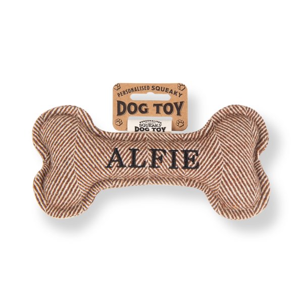 HISTORY & HERALDRY CHEW TOY BONE ALFIE - DOG TOY