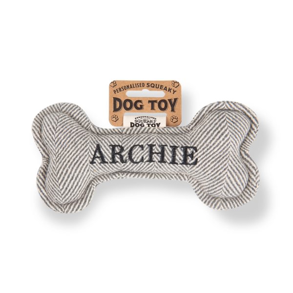HISTORY & HERALDRY CHEW TOY BONE ARCHIE - DOG TOY