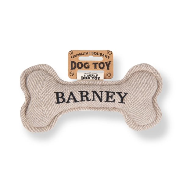 HISTORY & HERALDRY CHEW TOY BONE BARNEY - DOG TOY