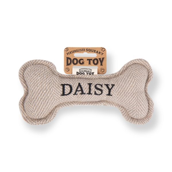 HISTORY & HERALDRY CHEW TOY BONE DAISY - DOG TOY