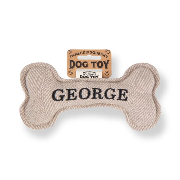HISTORY & HERALDRY CHEW TOY BONE GEORGE - DOG TOY