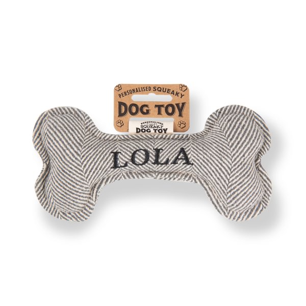 HISTORY & HERALDRY CHEW TOY BONE LOLA - DOG TOY