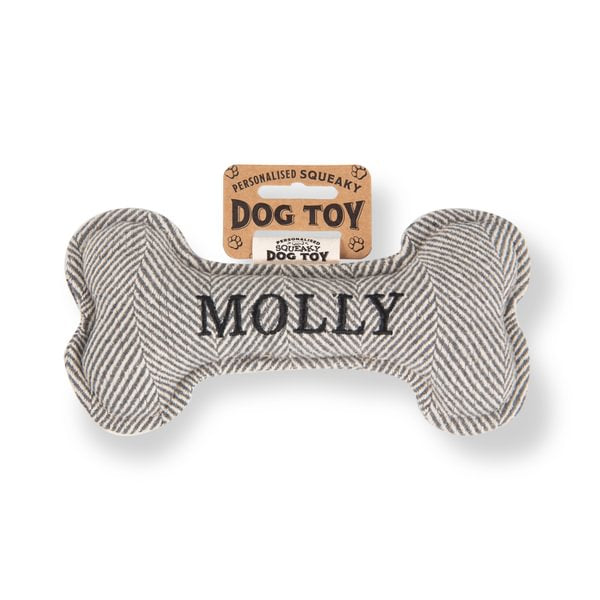 HISTORY & HERALDRY CHEW TOY BONE MOLLY - DOG TOY