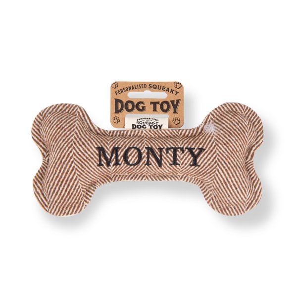 HISTORY & HERALDRY CHEW TOY BONE MONTY - DOG TOY