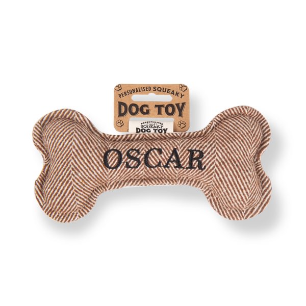 HISTORY & HERALDRY CHEW TOY BONE OSCAR - DOG TOY