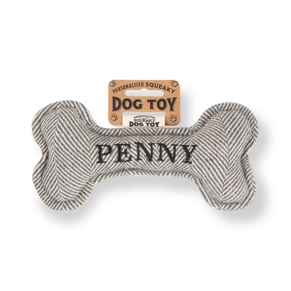 HISTORY & HERALDRY CHEW TOY BONE PENNY - DOG TOY