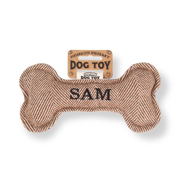 HISTORY & HERALDRY CHEW TOY BONE SAM - DOG TOY