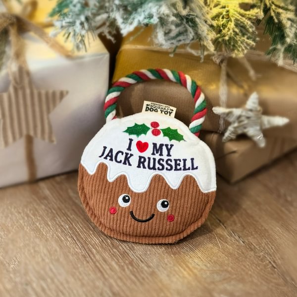 HISTORY AND HERALDRY I LOVE MY JACK RUSSELL-CHRISTMAS DOG TOY