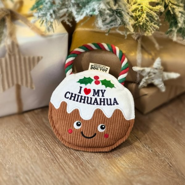 HISTORY AND HERALDRY I LOVE MY CHIHUAHUA - CHRISTMAS DOG TOY