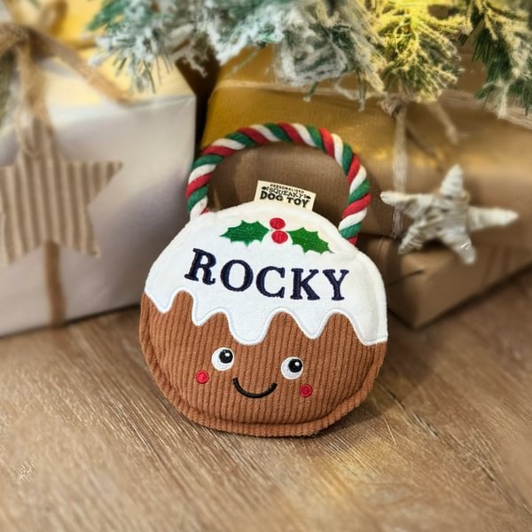 HISTORY AND HERALDRY ROCKY - CHRISTMAS DOG TOY