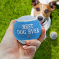 HISTORY & HERALDRY PERSONALISED DOG BALL BEST DOG EVER 