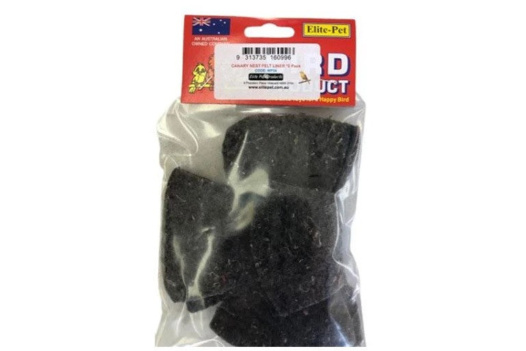 ELITE-PET Canary Felt Nest Liners Pack of 2