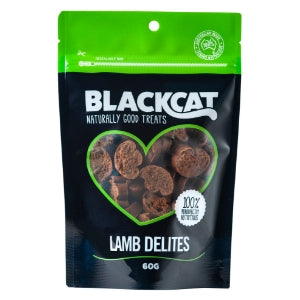 BLACKCAT LAMB DELITES TREATS FOR CATS 60G