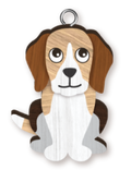 LANDMARK BEAGLE HANDMADE KEY RING