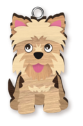 LANDMARK TERRIER HANDMADE KEY RING