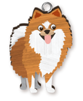 LANDMARK POMERANIAN HANDMADE KEY RING