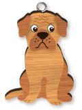 LANDMARK FRENCH MASTIFF HANDMADE KEY RING
